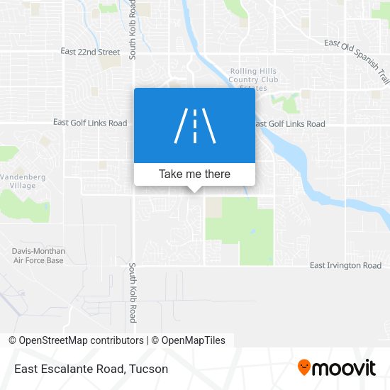 Mapa de East Escalante Road