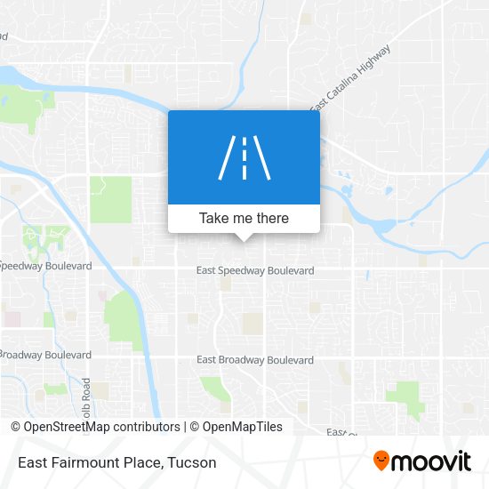 East Fairmount Place map