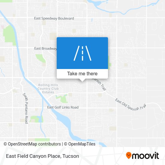 East Field Canyon Place map