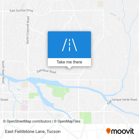 Mapa de East Fieldstone Lane