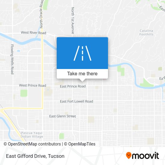 East Gifford Drive map