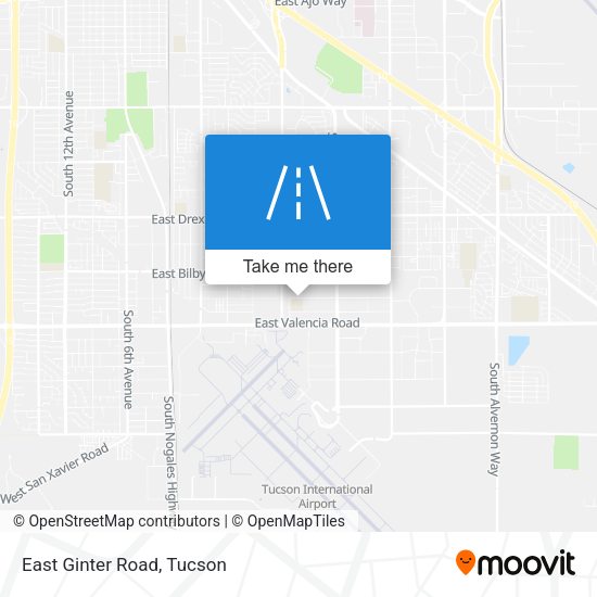 Mapa de East Ginter Road