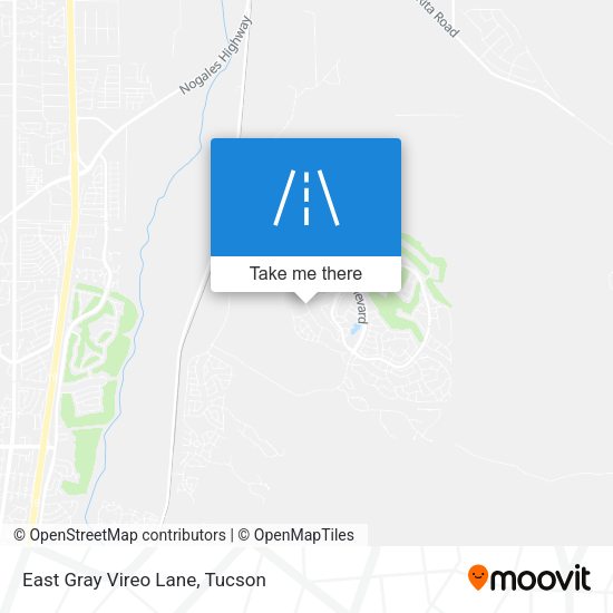 East Gray Vireo Lane map