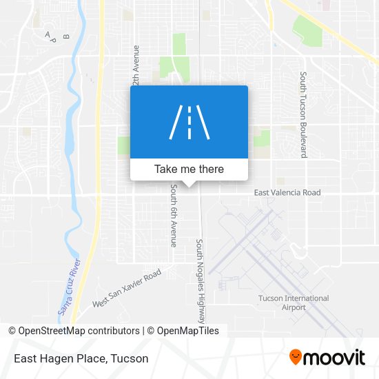 Mapa de East Hagen Place