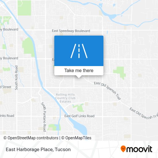 East Harborage Place map
