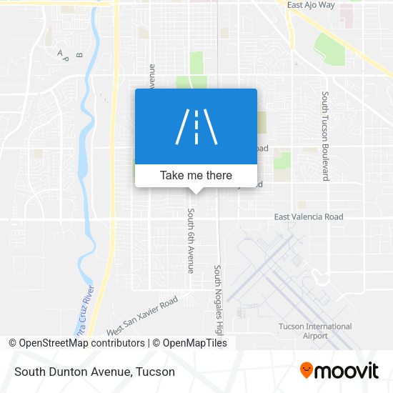 South Dunton Avenue map