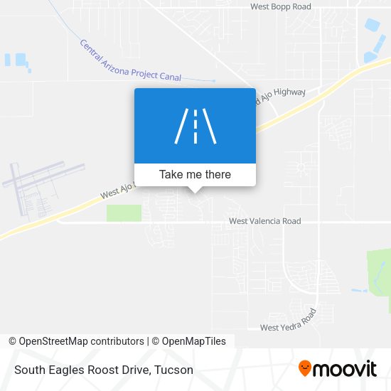 South Eagles Roost Drive map