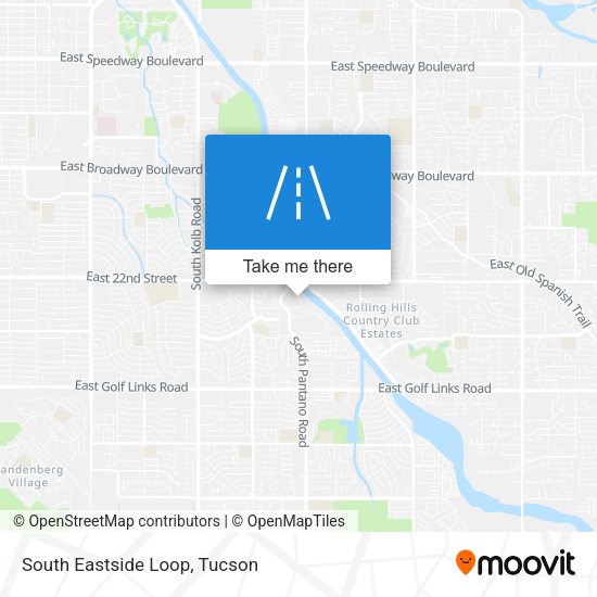 South Eastside Loop map