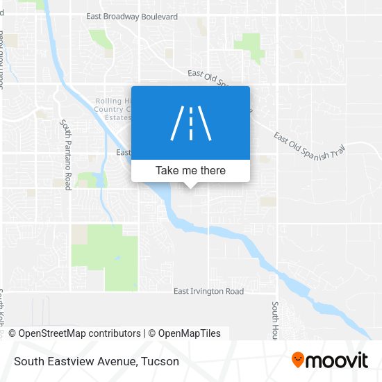 South Eastview Avenue map