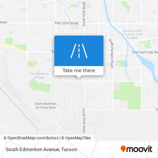 Mapa de South Edmonton Avenue