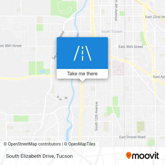 Mapa de South Elizabeth Drive