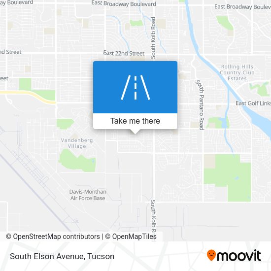 Mapa de South Elson Avenue