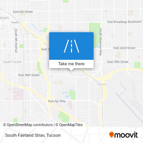 South Fairland Strav map