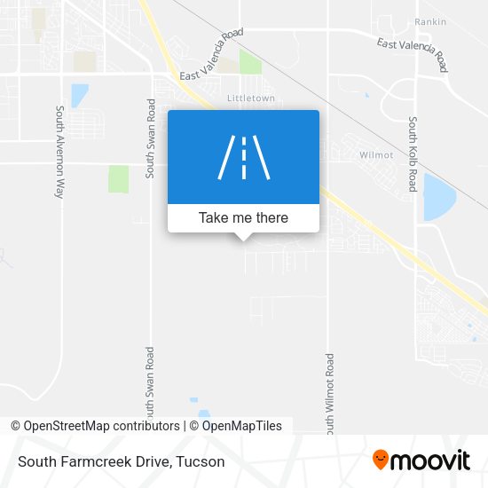 South Farmcreek Drive map