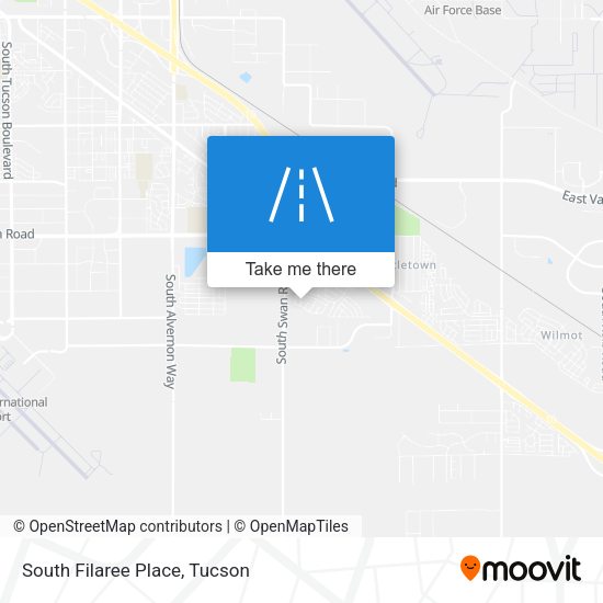 South Filaree Place map