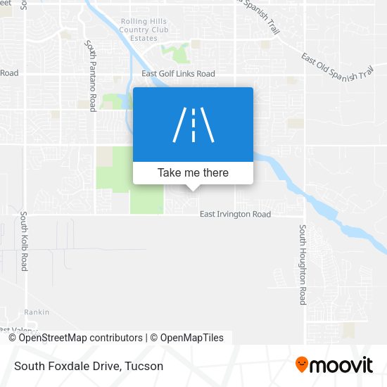 South Foxdale Drive map