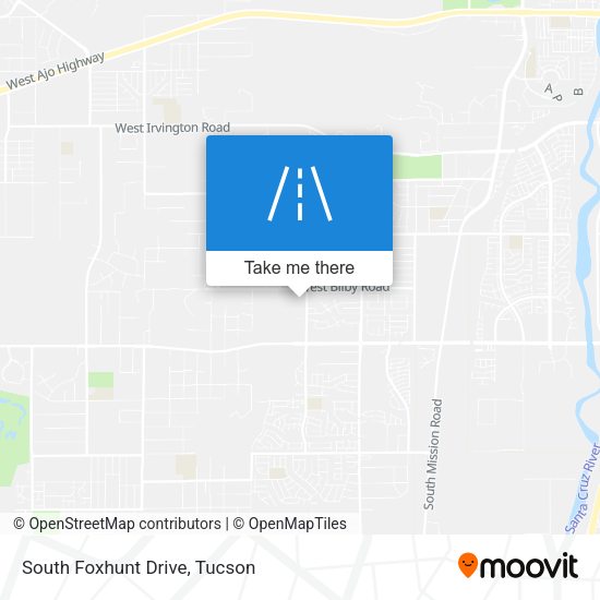 South Foxhunt Drive map