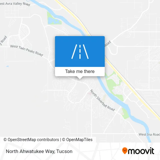 North Ahwatukee Way map