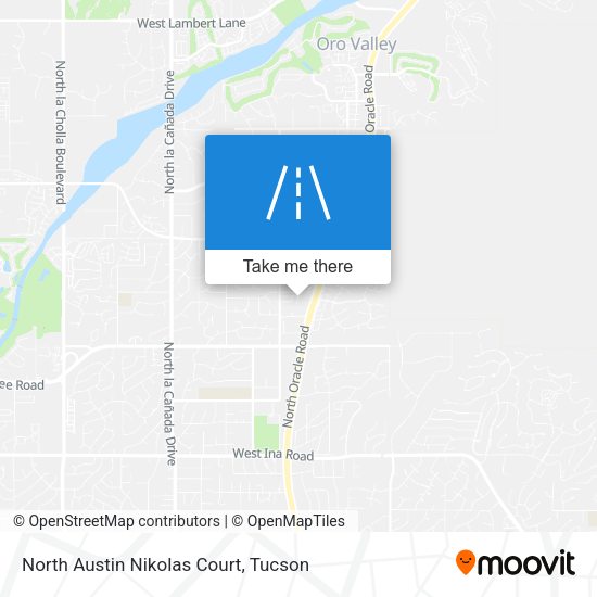 North Austin Nikolas Court map