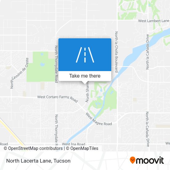 Mapa de North Lacerta Lane