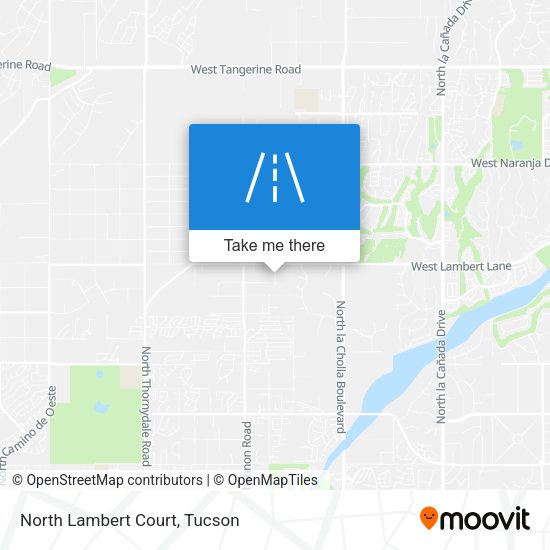 North Lambert Court map