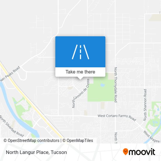 North Langur Place map