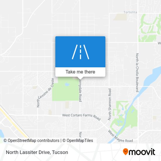 Mapa de North Lassiter Drive