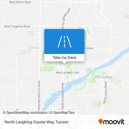 Mapa de North Laughing Coyote Way