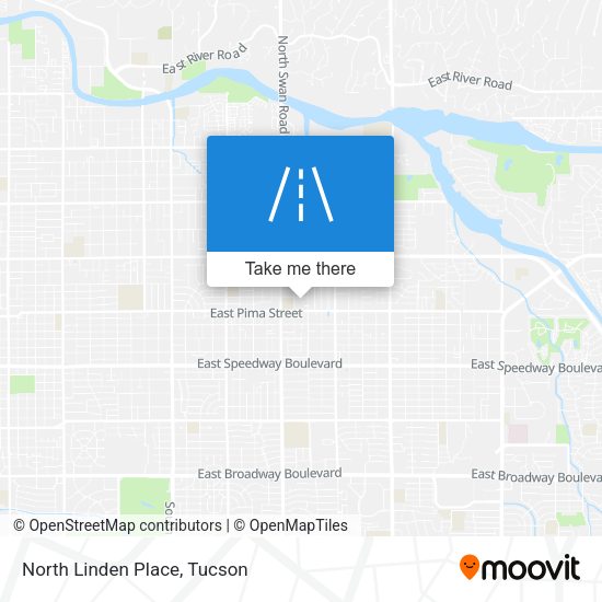 Mapa de North Linden Place