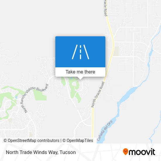 North Trade Winds Way map