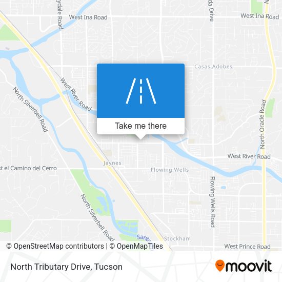 North Tributary Drive map