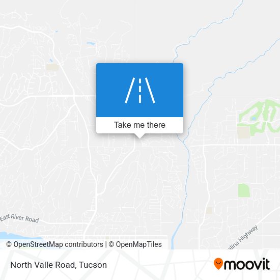 Mapa de North Valle Road