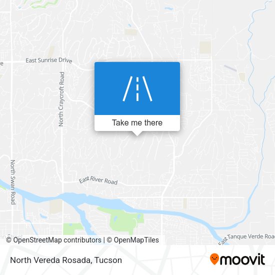 North Vereda Rosada map