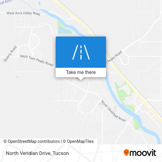 North Veridian Drive map