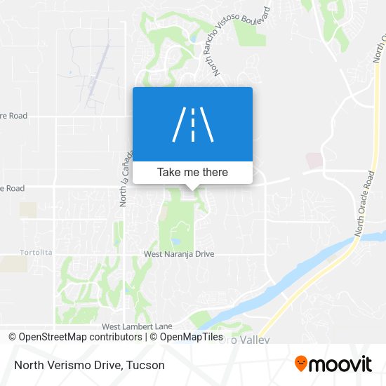 North Verismo Drive map