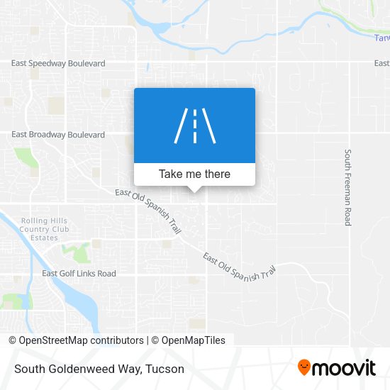 South Goldenweed Way map