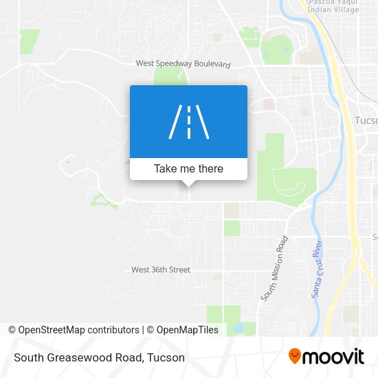 Mapa de South Greasewood Road