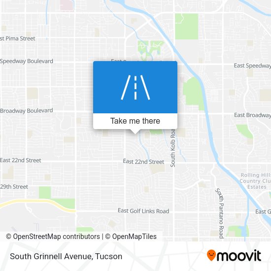 Mapa de South Grinnell Avenue
