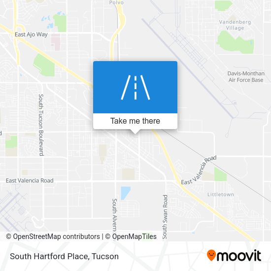 South Hartford Place map