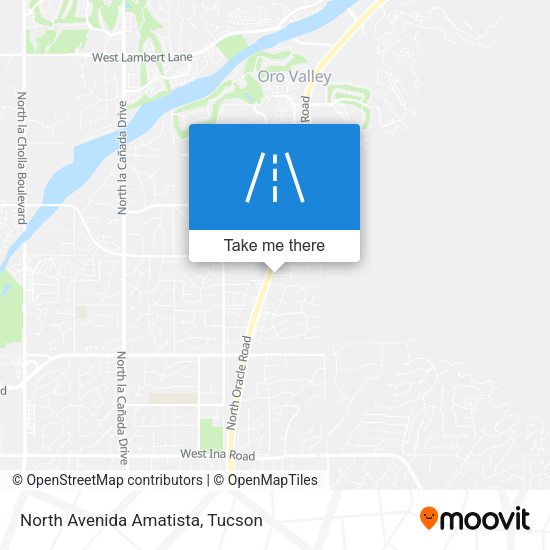 North Avenida Amatista map