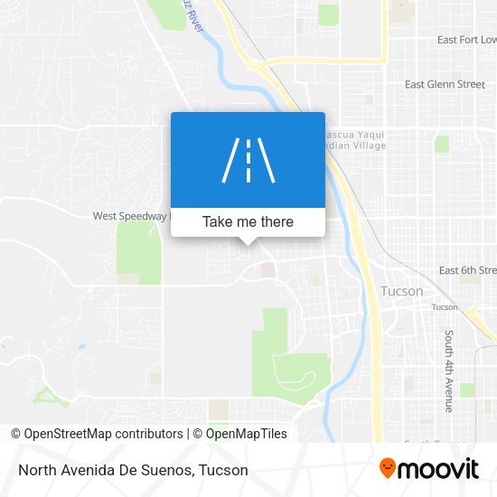 Mapa de North Avenida De Suenos