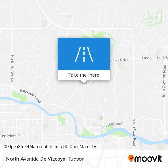 North Avenida De Vizcaya map