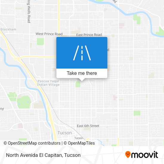 Mapa de North Avenida El Capitan