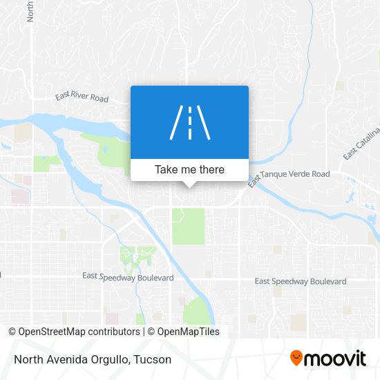Mapa de North Avenida Orgullo