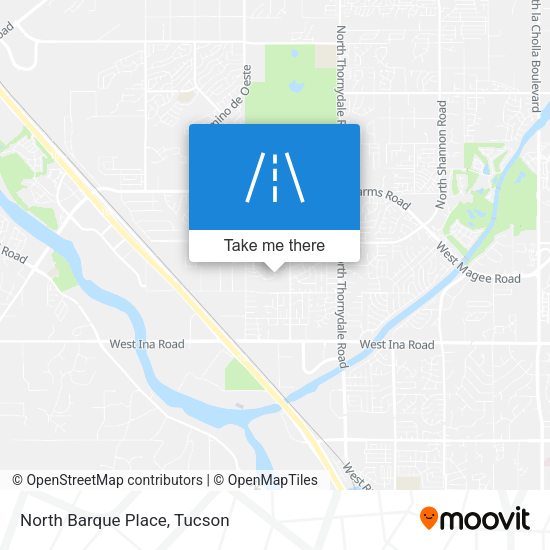 Mapa de North Barque Place