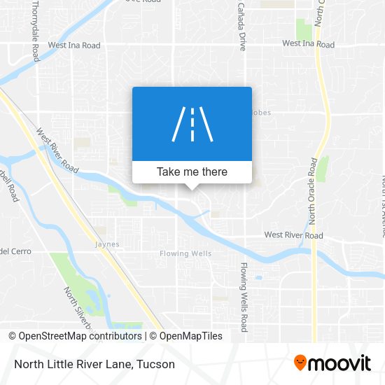 North Little River Lane map