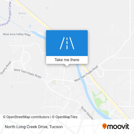 North Long Creek Drive map