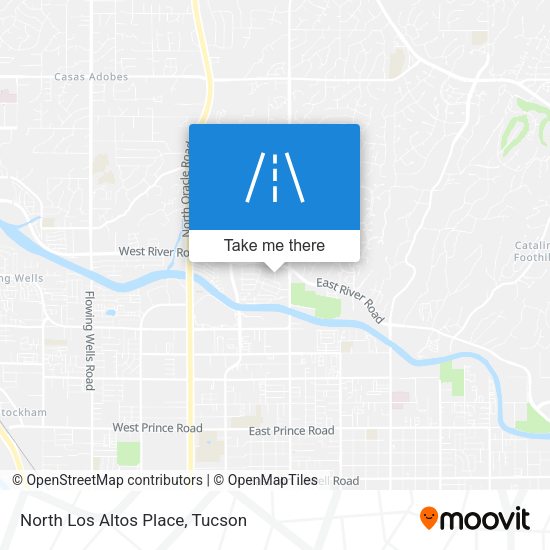 Mapa de North Los Altos Place