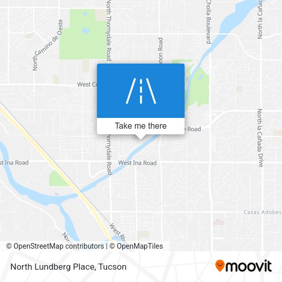 North Lundberg Place map