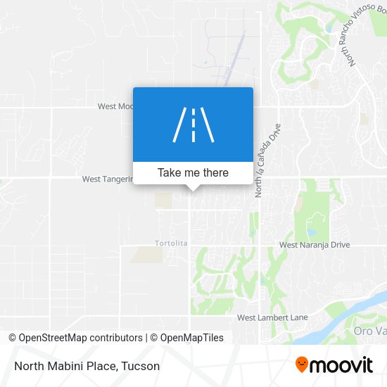 North Mabini Place map